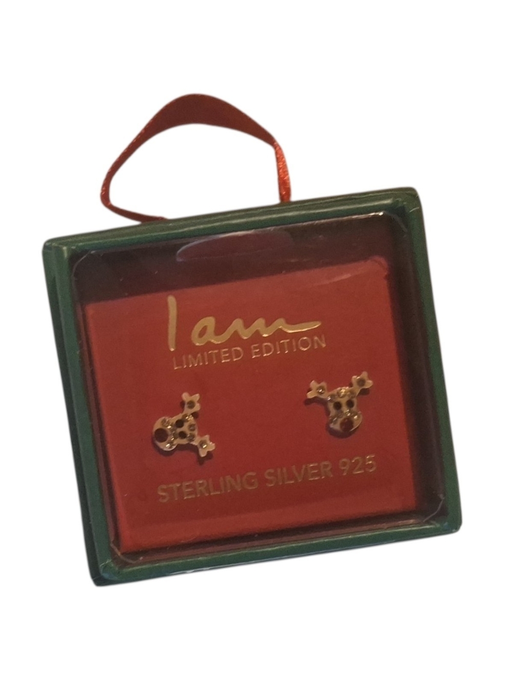 NWT I am Limited Edition Reindeer Stud Earrings ✨️🦌